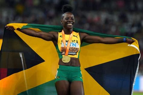 Jamaican Sprinter Shericka Jackson Comfortably Wins 200m