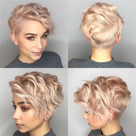 pixie haircuts with bangs 50 terrific tapers curly hair styles short hair styles thick