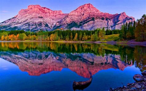 Mountain Reflections Wallpapers Wallpaper Cave