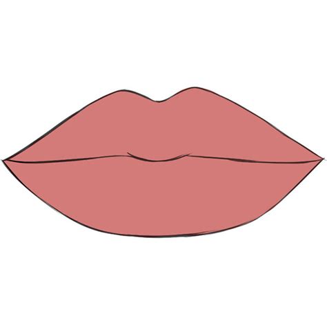 How To Draw Cartoon Female Lips