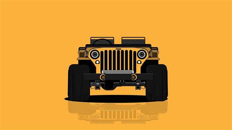 Jeep Minimal 5k Wallpaperhd Cars Wallpapers4k Wallpapersimages