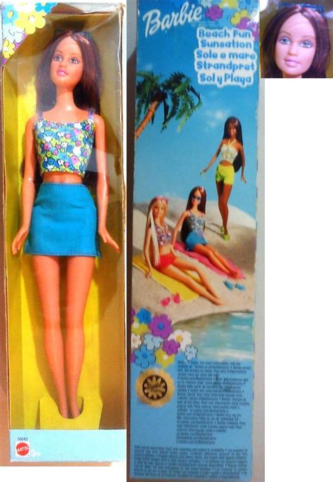 Barbie Beach Fun Sunsation Bd2002 Barbie Dolls Barbie Barbie 90s