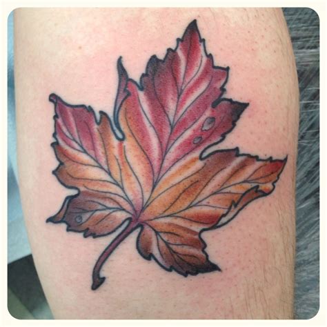 Maple Leaf Leaf Tattoos Maple Leaf Tattoos Tattoos
