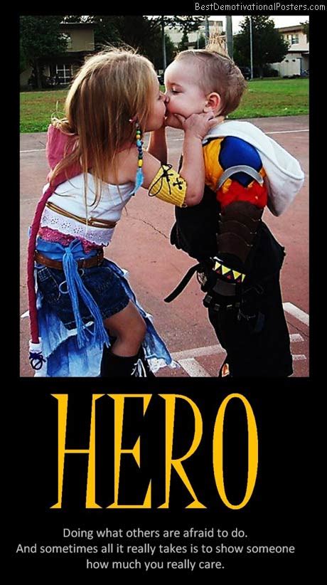 Our comprehensive collection of inspiring and motivational are picked after a careful consideration. Heroes Kids - Motivational Poster