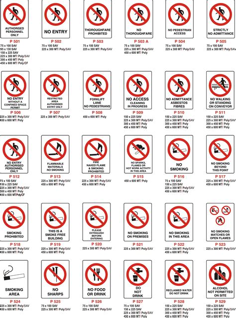Guide To Prohibition Sign Symbols And Their Meaning My Xxx Hot Girl