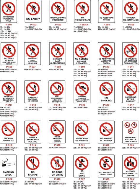 Guide To Prohibition Sign Symbols And Their Meaning My XXX Hot Girl