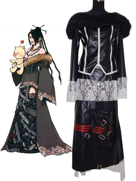 Final Fantasy X Lulu Cosplay Costume Final Fantasy X Lulu Cosplay Costumes Final Fantasy X
