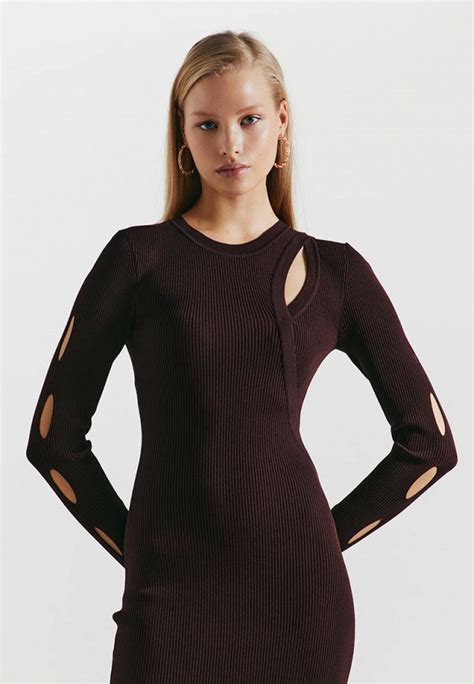 Платье love republic цвет коричневый mp002xw0a0ae — купить в интернет магазине lamoda