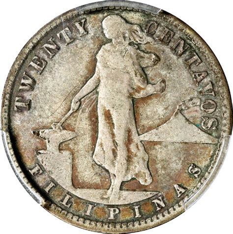 Lot Art Philippines Mint Error Muled With 5 Centavos Reverse 20