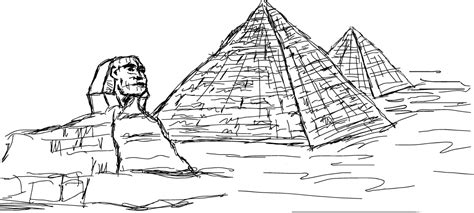 Egyptian Pyramids Drawing At Explore Collection Of