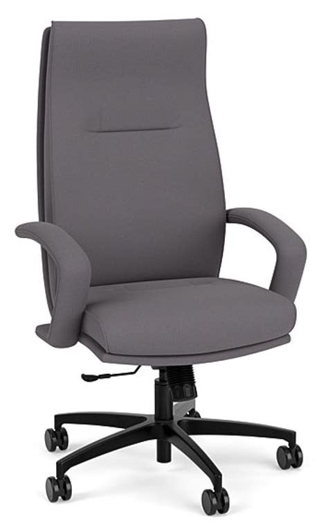 Blue Fabric High Back Conference Room Chair Linate By Via Seating