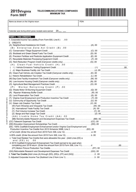 Top 19 Virginia Form 500 Templates Free To Download In Pdf Format