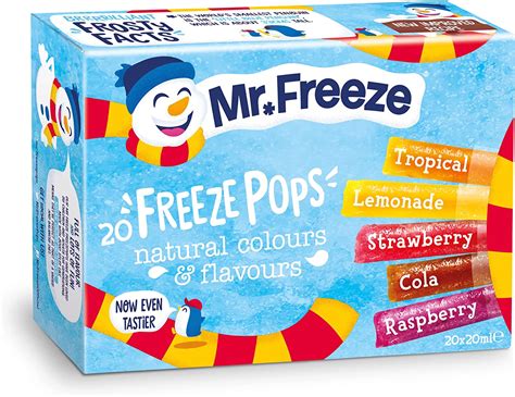 Refresco Europe Mr Freeze Freeze Pops 20 X 20ml Uk Grocery