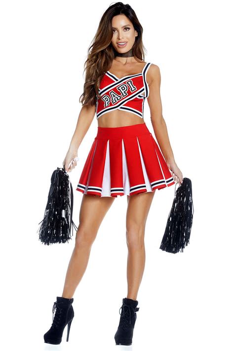 Papis Prize Sexy Cheerleader Costume By Forplay Foxy Lingerie