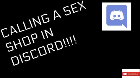 Calling A Sex Shop In Discord Youtube