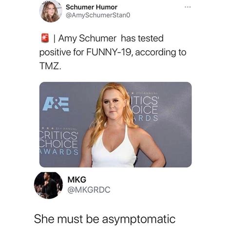 Women Are Funny Guys Any Time Amy Schumer Jokes About Her Vagina I