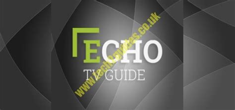 .brand new echo tv guide is here and in this complete installation guide, i am going to give you a rundown of all the features this guide has to offer to features such as: Install Echo Tv Guide kodi add-on - tech2guides.co.uk