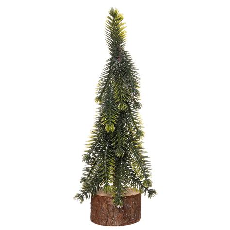 Intratuin Mini Kunstkerstboom Gio Groen Zilver X X Cm Groen