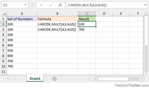 Simplify Your Work With Modesngl Excel Formula Unlock Your Excel