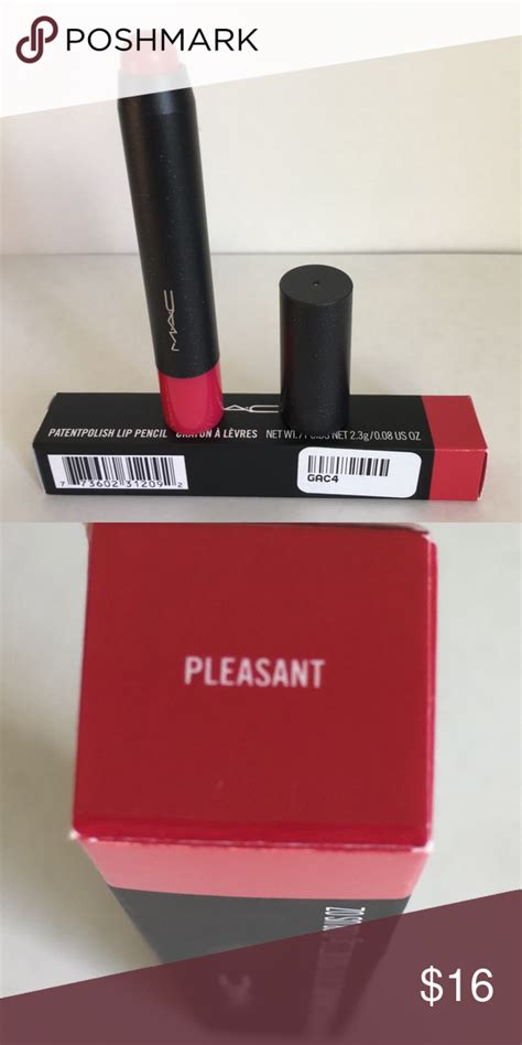 Mac Patentpolish Lip Pencil Crayon Pleasant Mac Patentpolish Lip Pencil Lip Pencil Mac Cosmetics
