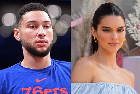 kendall jenner and ben simmons are seemingly back together as she was spotted at sixers game