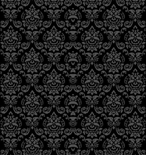 Black And Gray Pattern Grey Pattern Floral Pattern
