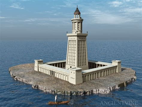 Lighthouse Of Alexandria Alexandria Lighthouse Ancient Alexandria