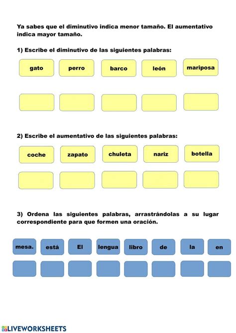 Spanish Lessons Classroom Word Work Interactive Activities Spanish