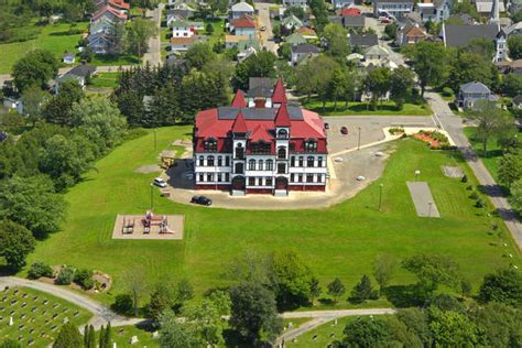 Lunenburg is a small fishing town in nova scotia, canada, that was established in 1753. Lunenburg Academy Landmark in Lunenburg, NS, Canada ...