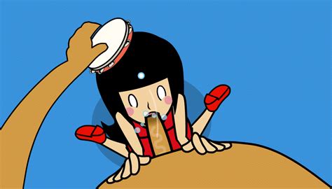 Minuspal Nintendo Rhythm Tengoku Animated Animated Gif Boy Girl