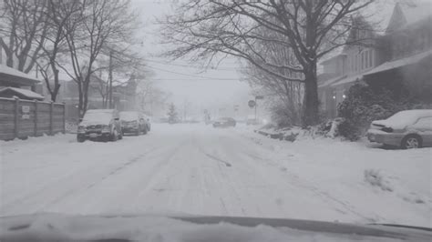 First Snow Storm Of Season Hits Toronto The Toronto Observer