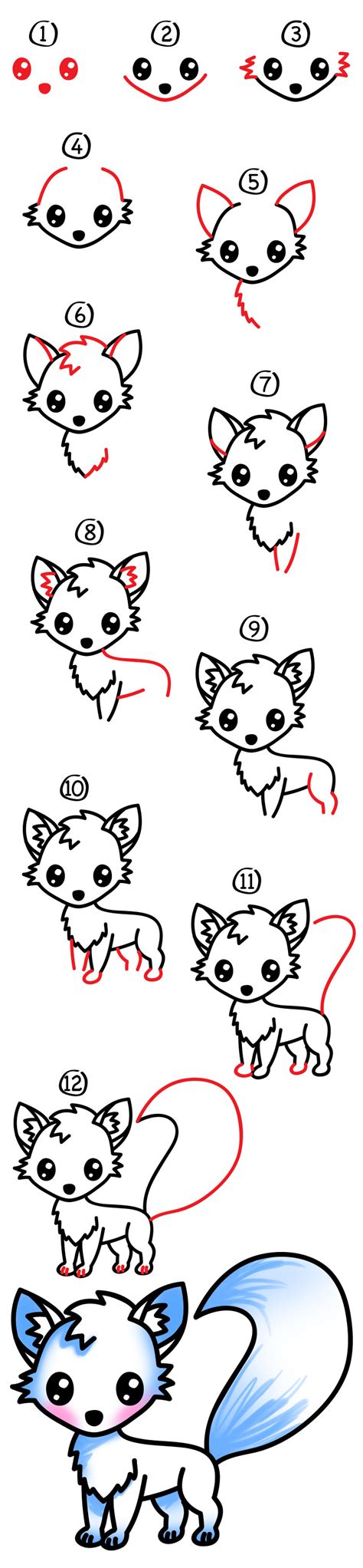 Https://tommynaija.com/draw/arctic Fox How To Draw A Fox