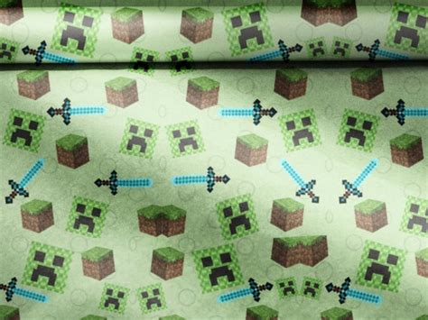 Minecraft Creeper Wrapping Paper T Wrap Etsy