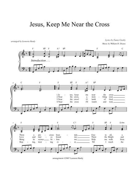 What Are The Lyrics To Jesus Keep Me Near The Cross Leafsos