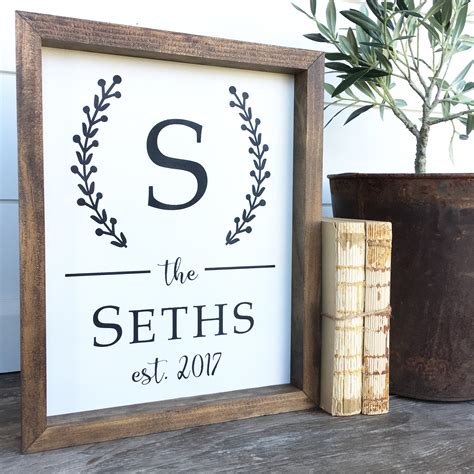 Diy House Name Signs Initial Sign Name Sign Pallet Sign Personalized
