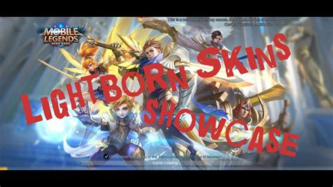 Mobile Legends Lightborn Skins Effects Showcase Youtube