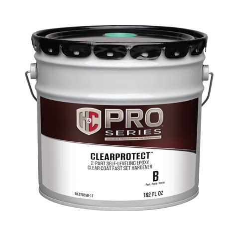 Clearprotect 2 Part Self Leveling Epoxy Clear Coat Handc