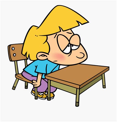 Tired Kid Clip Art