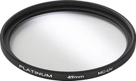 Platinum 49mm Uv Lens Filter Clear Angle Zoom Sony Lens Camera