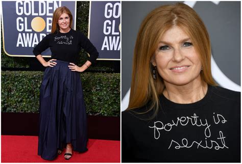 Connie Britton Defends 380 Poverty Is Sexist Sweater