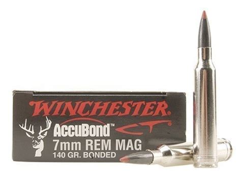 Winchester Ammo 7mm Remington Mag 140 Grain Nosler Upc 020892215030