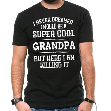 T For Grandpa Christmas T For Grandfather Father Super Grandpa T Shirt Grandpa Christmas