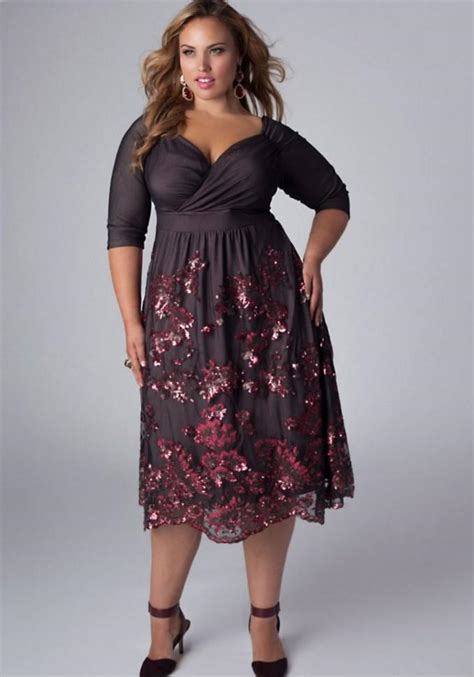 Semi Formal Plus Size Dresses For A Wedding Pluslookeu Collection