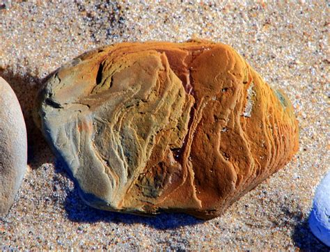 Interesting Rocks On Kemil Beach Indiana Dunes National P Flickr