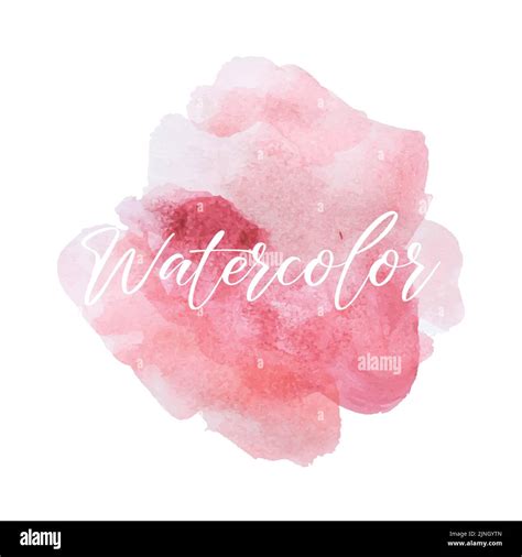Vector Illustration Of Abstract Watercolor Splash Background In Earth