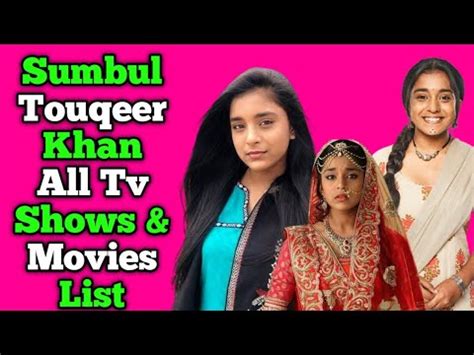 Sumbul Touqeer Khan All Tv Serials List Full Filmography Indian