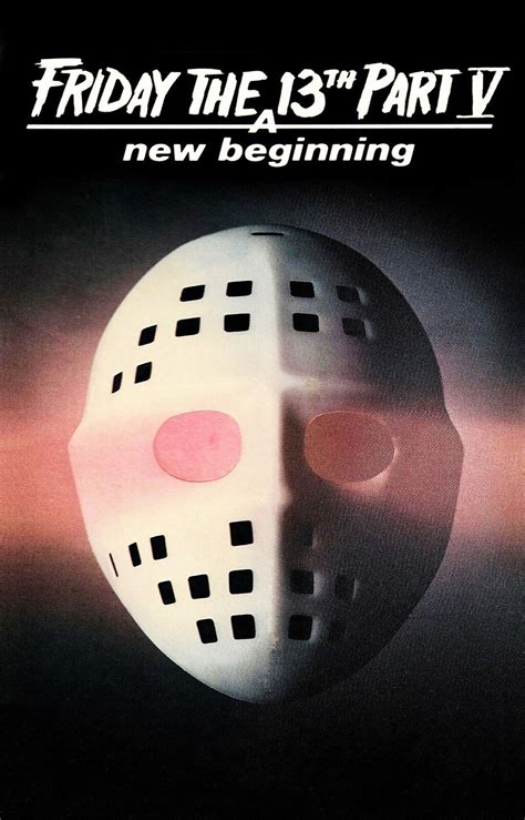 Friday The 13th Part V A New Beginning Movie Poster Horror Jason Voor