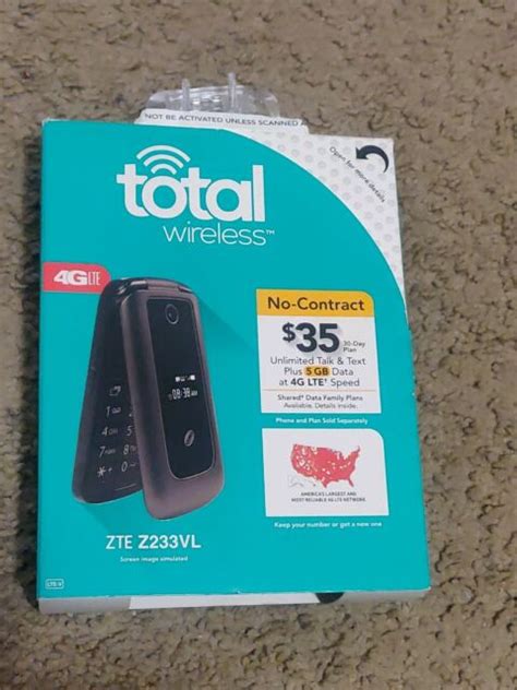 Total Wireless Zte Z233vl Phone For Sale Online Ebay