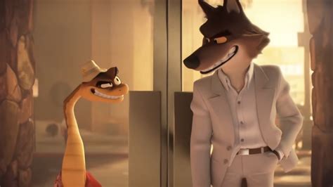 Mr Wolf And Mr Snake The Bad Guys 2022 Dreamworks Animation