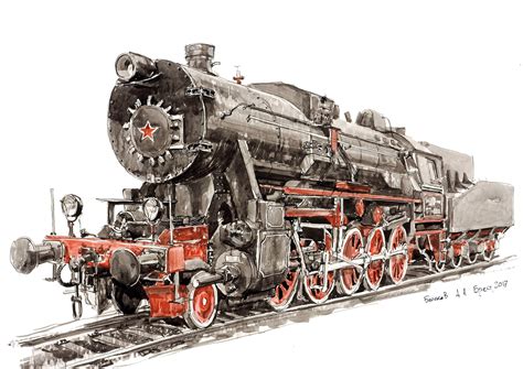 Steam Locomotive Drb Class 52 Clean Postcard A6 Format 105 Etsy